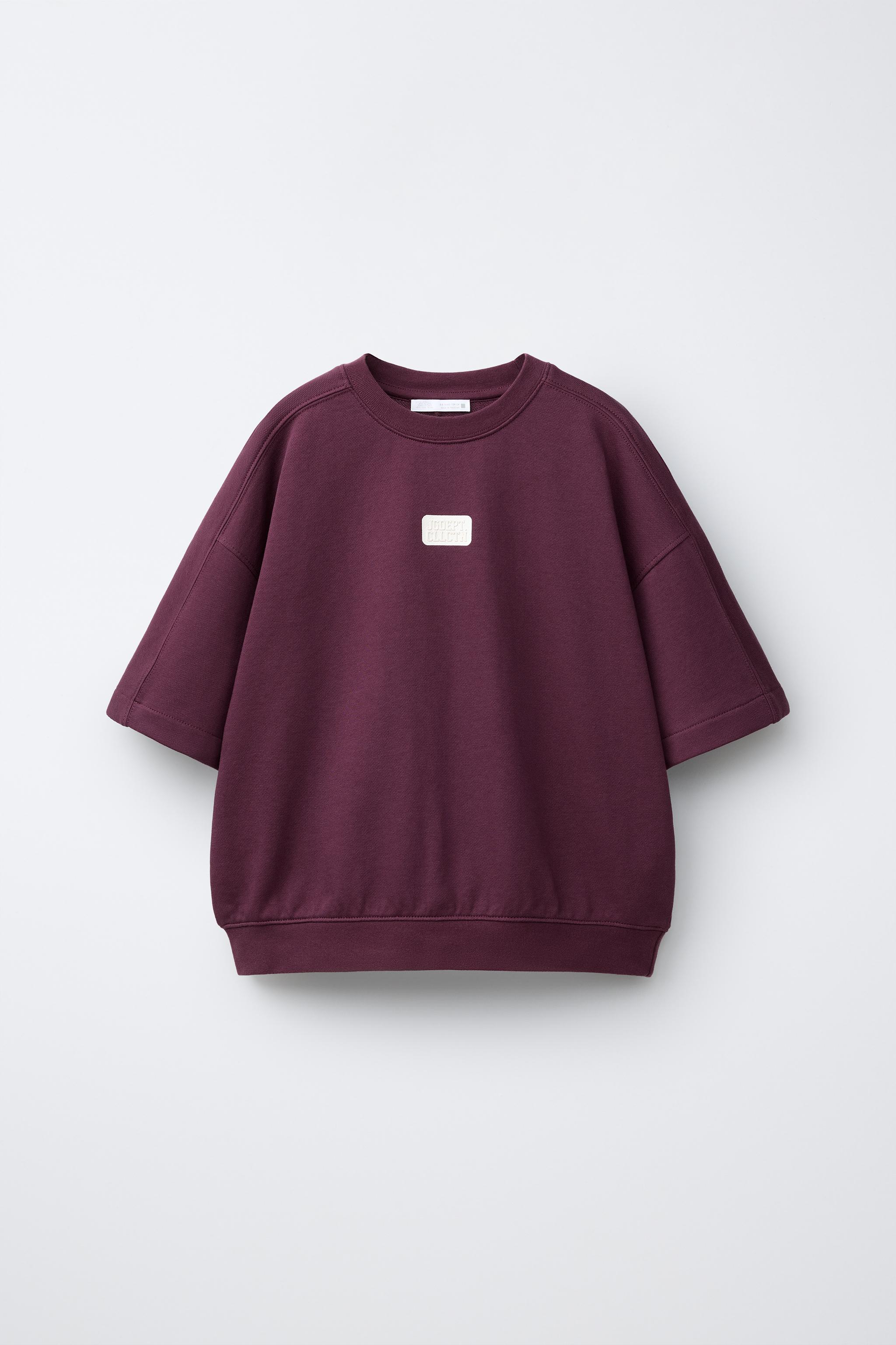 T-SHIRT EN MOLLETON JOGGING